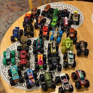 Lot of 29 monster trucks